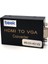 HDMI Sinyalini VGA Görüntü ve Ses Sinyaline Çevirici, 1 x HDMI 1.3 giriş (UXGA ve 1080I), 1 x VGA dişi / hoparlör (audio) 3.5mm yuva Beek HDMI to VGA/3.5mm Audio, HDMI 1.3 1