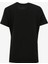 Bisiklet Yaka Baskılı Siyah Kadın T-Shirt F4SL-TST0725 2
