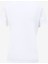 Bisiklet Yaka Baskılı Beyaz Kadın T-Shirt F4SL-TST0350 2