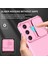 Samsung Galaxy S24 Kayar Kamera Kapaklı Sağlam Standı Telefon Kılıfı - Pembe (Yurt Dışından) 4