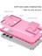 Samsung Galaxy S24 Kayar Kamera Kapaklı Sağlam Standı Telefon Kılıfı - Pembe (Yurt Dışından) 5