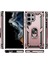 Samsung Galaxy S24 Ultra Için Halka Tutuculu Çift Katmanlı Telefon Kılıfı - Rose Gold (Yurt Dışından) 3