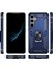 Samsung Galaxy S24+ Için Halka Tutuculu Çift Katmanlı Telefon Kılıfı - Mavi (Yurt Dışından) 3