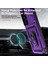 Samsung Galaxy S24 Ultra Için Halka Ayaklı ve Kayar Kamera Kapaklı Telefon Kılıf - Mor (Yurt Dışından) 2
