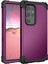 Samsung Galaxy S24 Ultra Için Yumuşak Silikon Sert Pc Tampon Telefon Kılıfı - Mor (Yurt Dışından) 3