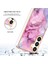 Samsung Galaxy S24+ Için Desen Sert Arka Şeffaf Tpu Tampon Telefon Kılıfı - Pembe (Yurt Dışından) 4
