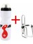 Beyaz Stil 750ML Bisiklet Su Şişesi Raf Tutucu Set Doğa Sporları Dağ Bisikleti Su Bardağı Tutucu Ultralight Mtb Bisiklet Aksesuarları (Yurt Dışından) 3