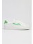 Benetton® | Bnı-10102 4211 Beyaz Yesil-Ithal Platform Topuk Kadın Sneaker 1