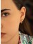 925 Ayar Gümüş Elips Şeklinde Tiffany Küpe 3