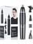 Siyah Stil Erkekler Için 4 In 1 Burun ve Kulak Düzeltici Burun Saç Düzeltici Kaldırma Burun Tıraş Makinesi Saç Kesimi Jilet Burun Epilatör Clipper Nodüler Eliminator (Yurt Dışından) 4