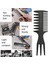 No.4 Tarzı Yeni Geniş Dişler Dayanıklı Saç Fırçası Çatal Tarak Erkekler Sakal Kuaförlük Fırça Berbershop Şekillendirici Aracı Salon Kullanım Malzemeleri (Yurt Dışından) 5