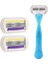 1 Sap 3 Bıçak Stili Kadınlar Için Tıraş Bıçakları Güvenlik Epilasyon Bıçağı Lady Tıraş Bıçakları Tıraş Makinesi Yedek Kafası Için Uyumlu Gillettee Venuse (Yurt Dışından) 1