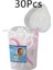 Fildişi Tarzı Tek Kullanımlık Diş Ipi Temizleme Diş Çubuğu 7.5cm Flok Diş Arası Fırça Flosser Diş Temizleme Ağız Hijyeni (Yurt Dışından) 1