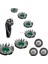 3 Adet Tarzı Yedek Tıraş Makinesi Başlığı Philips Razor HQ64 PT728 PT729 PT737 PT739 AT750 AT751 AT752 AT755 AT757 AT758 (Yurt Dışından) 4