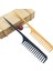 Siyah Stil Sıçan Kuyruğu Saç Tarak Salon Berber Aksesuarları Için Islak Saç Geniş Diş Tarak Ayrılık Dolaşık Açıcı Saç Saç Fırçası Aracı Berber (Yurt Dışından) 3
