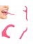 Ack Tek Kullanımlık Dental Floks Çubuklar Arası Diş Fırçası 2'si 1 Arada Plastik Kürdan Temizleme Ağız Ağız Bakımı Hijyen Temizliği (Yurt Dışından) 4