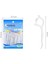 Beyaz Stil Diş Seçtikleri Güzellik Interdental Fırça Ağız Bakımı Tek Kullanımlık Diş Ipi Diş Çubuğu Ağız Bakımı Sakız ve Diş Temizleme Için (Yurt Dışından) 3