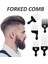 22.5cm Stili Geniş Dişler Bruk Tarak Çatal Saç Fırçası Ekleme Saç Toplama Tarak Plastik Dişli Tarak Kıvırcık Afro Saç Şekillendirme Araçları Için Aksesuarlar (Yurt Dışından) 3