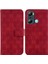 Infinix Sıcak 20I Cüzdan Kapak Için Telefon Kılıfı Çift 8 Kabartmalı Kart Tutucu (Yurt Dışından) 1