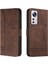 Xiaomi 12 Lite El Kayışı Pu Deri Flip Folio Cüzdan Kart Telefon Kılıfı (Yurt Dışından) 1