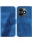 Tecno Spark 20/20C Flip Folio Kabartmalı Desen Kartı Için Telefon Kılıfı (Yurt Dışından) 1