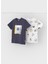 Erkek Çocuk Tshirt Set 2li 1
