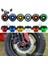 Mavi Stil Tekerlek Koruması Motosiklet Çarpma Yastıkları Renkli Koruyucu Motosiklet Çarpması Motokros Çarpışma Yastığını Korumak Tekerlek Çerçevesi Kaydırıcısı Moto (Yurt Dışından) 2