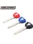 Siyah-1 Adet Tarzı Motosiklet Embriyo Boş Tuşları Kawasaki ZX6R ZX9R ZX10R ZX12R ZX14R ZZR1400 Zr ZR1200 Ninja ER6N ER6F ER6R KLE650 Tümü (Yurt Dışından) 5