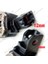 Gümüş Tarzı 1 Çift Evrensel 8mm Metal Motosiklet Ayak Pegs Pedalları Kir Pit Bike Için Yaylı Footrests (Yurt Dışından) 3