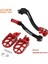 Kırmızı Stil Honda Için CR250R CRF150R CRF250R CRF450R CRF450RX CRF450X Yeni Footpeg Footrest Fren Pedalları Vites Kolu (Yurt Dışından) 3
