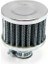 25MM-GÜMÜŞ Tarzı R-Ep Motosiklet Için Evrensel Araba Hava Filtresi Soğuk Hava Emme Yüksek Akış Karter Havalandırma Kapağı Mini Havalandırma Filtreleri (Yurt Dışından) 2