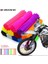 Açık Mavi 72 Adet Tarzı Motosiklet Tekerleği Spoked Koruyucu Sarar Jantlar Cilt Trim Motokros Bisiklet Bisikleti Için Boru Kapakları Serin Accessorieolors (Yurt Dışından) 3