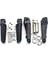 Siyah 1 Takım Tarzı Kawasaki ZX6R ZX636 ZX9R ZX10R ZX14 Zx-14 Z750 Z1000 ZZR1200 GTR1400 ZZR1400 ER6N Motosiklet Ön Arka Footrests Ayak Mandalları (Yurt Dışından) 1