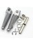 Siyah 1 Takım Tarzı Kawasaki ZX6R ZX636 ZX9R ZX10R ZX14 Zx-14 Z750 Z1000 ZZR1200 GTR1400 ZZR1400 ER6N Motosiklet Ön Arka Footrests Ayak Mandalları (Yurt Dışından) 5