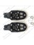 Siyah Stil 1 Çift Evrensel 8mm Metal Motosiklet Ayak Pegs Pedalları Kir Pit Bike Için Yaylı Footrests (Yurt Dışından) 1