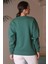 Uzun Kollu Yeşil Kadın Sweatshirt 0850-2K4 5