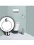 Nobel Yuvarlak Wc Tuvalet Havluluk Krom 2