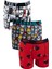 Erkek Boxer Pamuklu Desenli Premium 9'lu Set 3