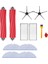 Hepa Filtre Xiaomi Roborock S7 S70 S7MAX S7 Maxv T7S Için Bezler Kumaşları Plus Kit Vakum Süpürge Parçaları (Yurt Dışından) 6