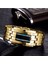 Gold Renk LED Işıklı Tasarım Kol SAATI89041604923350 2