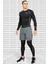 Pro Dri Fit Mens Leggings Black Erkek Antrenman Taytı Siyah 4