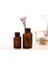 2'li Set Amber Yazısız Cam Vazo - 500 ml - 250 ml 1
