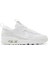 Air Max 90 Futura Triple Leather Unisex Sneaker Hakiki Deri Spor Ayakkabı Beyaz 2