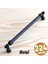 Şah Kulp Mobilya Mutfak Dolabı Çekmece Dolap Kulpları Kapak Kulpu Kulbu Siyah 224 mm Metal 1