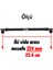 Şah Kulp Mobilya Mutfak Dolabı Çekmece Dolap Kulpları Kapak Kulpu Kulbu Siyah 224 mm Metal 5
