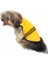 Yellow Black Checker Atlet Köpek Kıyafeti Köpek Elbisesi XXL 1