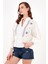 Pamuklu Regular Fit Nakış Işlemeli Bluz Kadın Bluz 611BZ0284 5