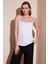 Pamuklu Regular Fit Ip Askılı Bluz Kadın Bluz 611BZ0299 2