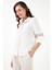Regular Fit Nakış Işlemeli Gömlek Kadın Gömlek 611GO0201 2