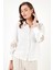 Regular Fit Nakış Işlemeli Gömlek Kadın Gömlek 611GO0201 5